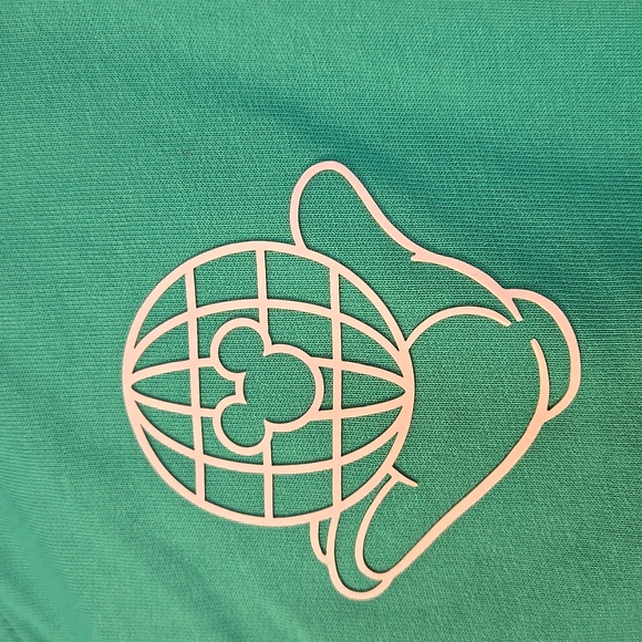 Walt Disney World Adult Green Zip Hoodie Sz XL NWT - Picture 7 of 8